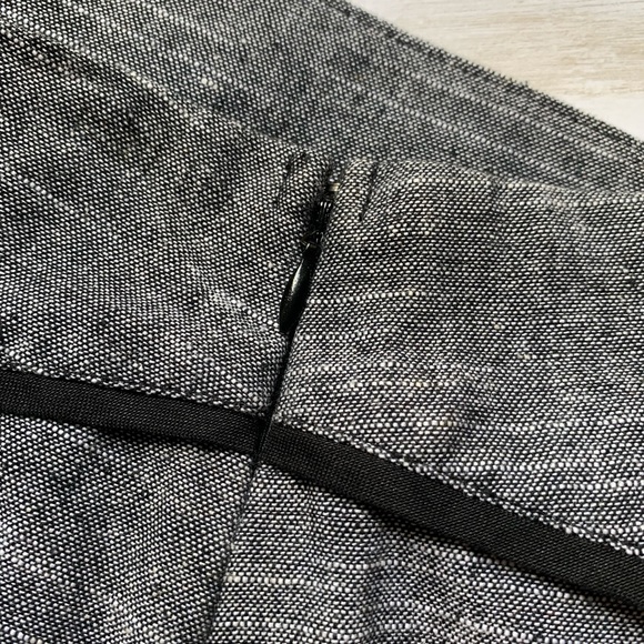 BDG Gray Linen Blend Mini Skirt with Pockets, Sz 8 - Picture 4 of 8